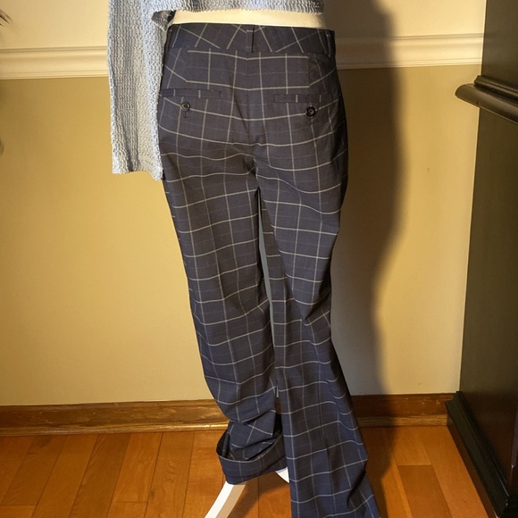 Banana Republic Blue & Gray Womens Pants - Picture 4 of 5